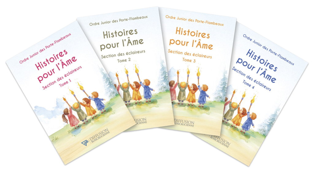 lot de 4 volumes histoires pour l'âme Section éclaireurs